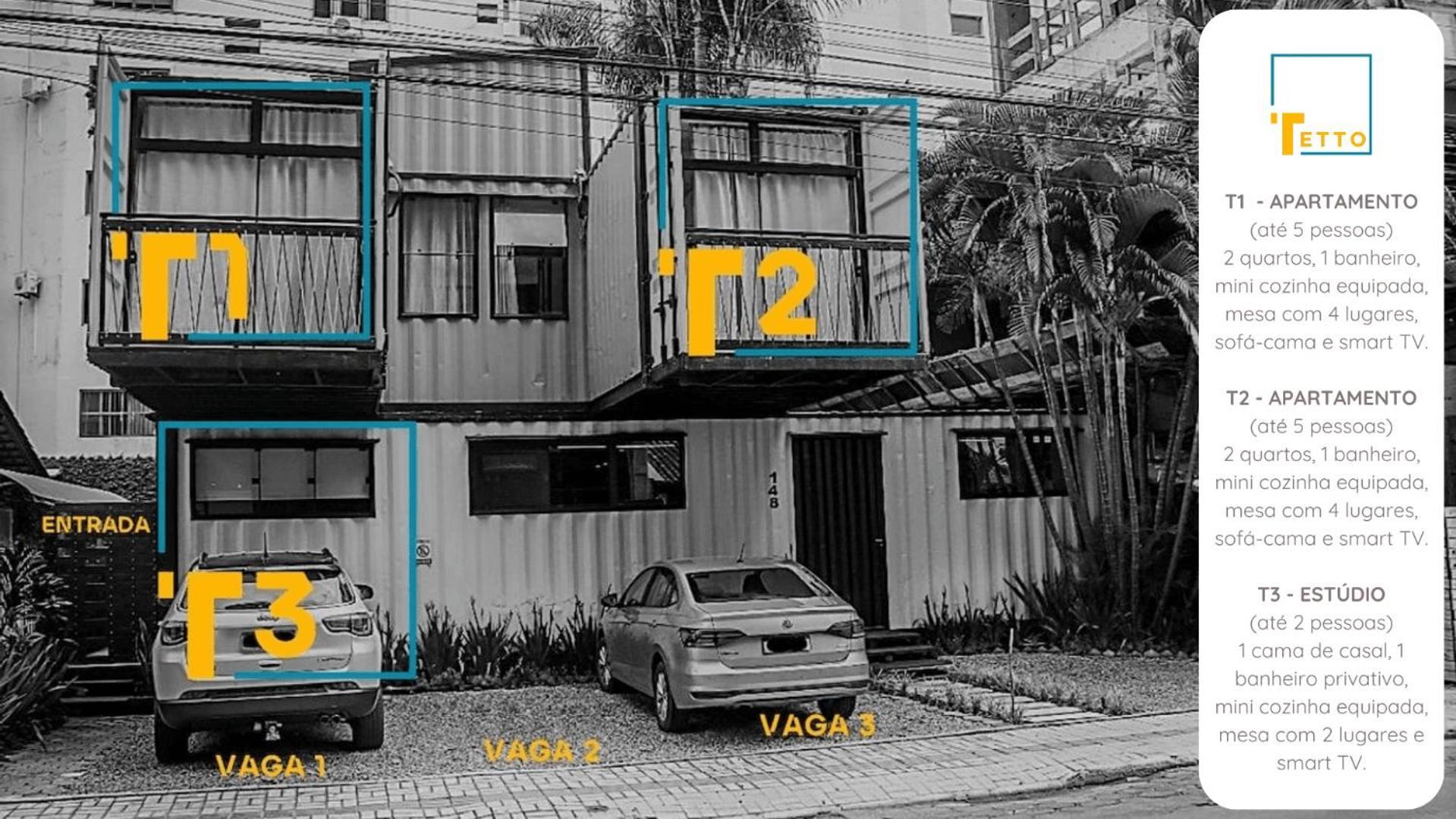 Aps Em Container Na Meia Praia, Itapema, Sc - Tetto Stays Ngoại thất bức ảnh